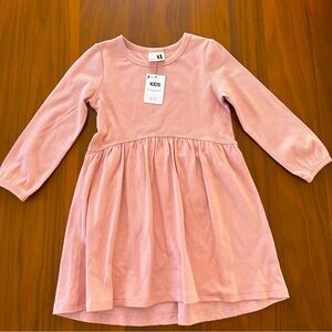 COTTON ON | NWT SOFTEST Pink rib dress size 4